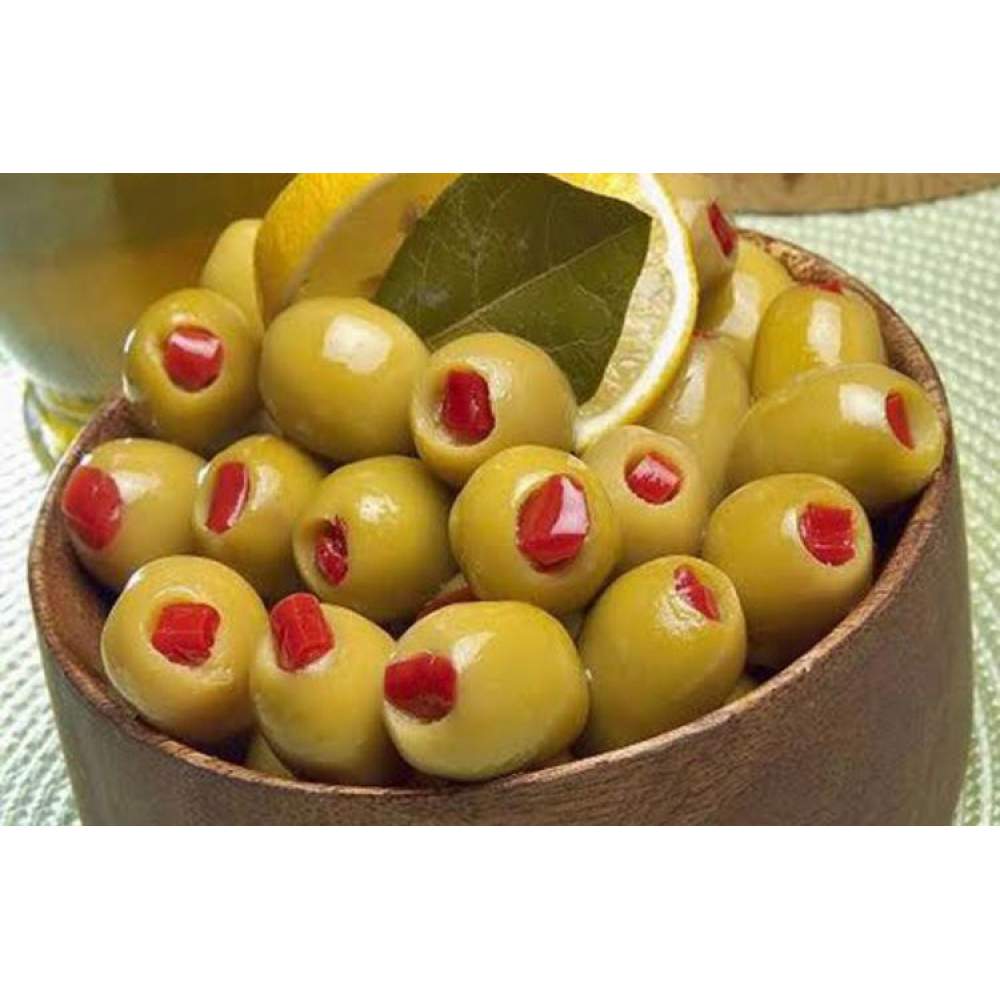 Yeşil Zeytin Biber Dolgulu 